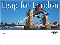 Leap for London poster c/o PA Images