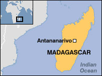 Madagascar map