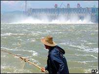 Přehrada Tři soutěsky v Číně