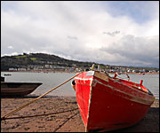 Boat on the Teign