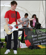 Open air jam session