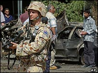 Irak'taki bir Avustralya askeri