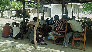 Returned Sri Lankan illegal migrants (file photo)