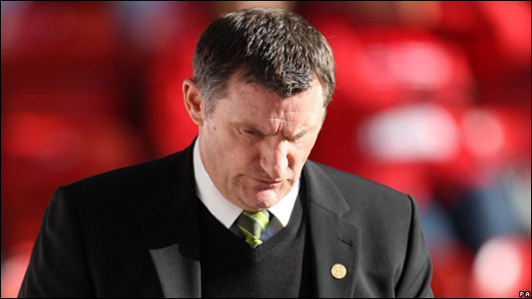 Former Celtic manager Tony Mowbray