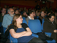 حضار مراسم نمایش فیلم