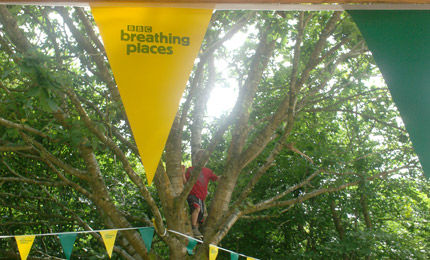Breathing Places, St. Columb's Park, July 2009. 'Play for a Change'.