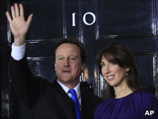 David and Samantha Cameron