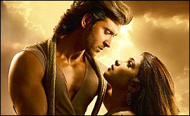 Hrithik Roshan and Priyanka Chopra