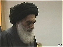 آیت الله علی سیستانی، عالی ترین مرجع تقلید شیعیان عراق