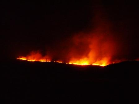 Moor Fire near Rueval,23 feb06