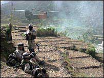 په افغانستان کې امريکايي ځواکونه