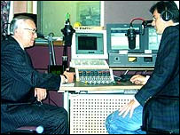 Борис Тарасюк в студії Бі-Бі-Сі