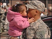 امریکی فوجی کی روانگی