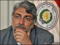 O presidente eleito do Paraguai, Fernando Lugo (foto de arquivo)