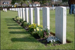 British Cemetry by Paul Delhaise.