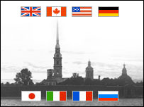 Cờ các nước G8