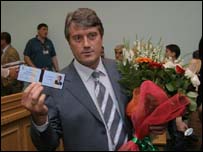 Кандидат - Ющенко