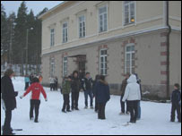 Young people at the Finnish reform school