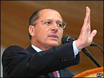Geraldo Alckmin faz discurso