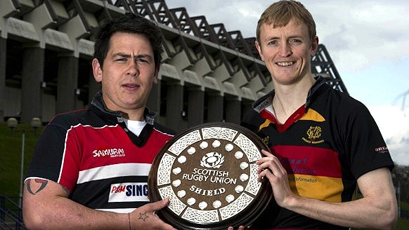 Lasswade and Greenock met in the Scottish Hydro Shield last April - two teams going well in the leagues below Premier level. Photo: SNS