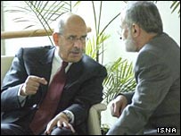 خرازی و برادعی در نيويورک