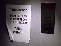 Shh. Filming in progress