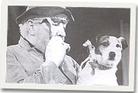 Now yn diddanu gyda'i gyfaill Sionyn