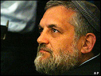 O ministro do Turismo de Israel Benny Elon