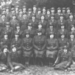 14th Buck's Company A.T.S. Boyce Barracks 1940. Ena Brason 3rd top left. 14th Buck's Company A.T.S. Boyce Barracks 1940. Ena Brason 3rd top left.