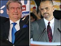 Sali Berisha e Edi Rama