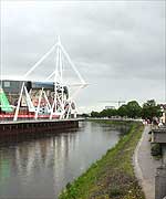 Cartref rygbi Cymru - Stadiwm y Mileniwm