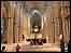 The empty Nave of York Minster