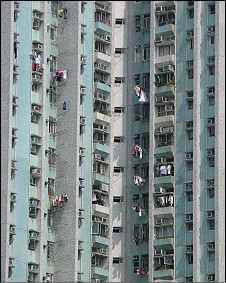 香港九龙横头墈的旧制度居屋补助商品房（18/10/2010）