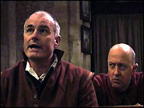 A scene from the film