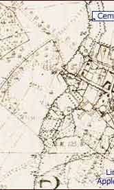 Thiepval - map of the battleground at the time of the Somme