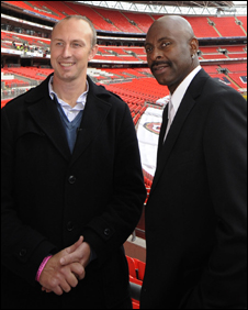 Neil with NFL legend Jerry Rice