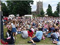 Christchurch Mansion lawn
