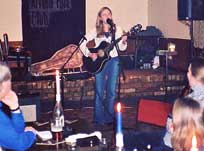 Emily Slade at Alford Folk Club