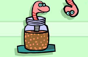 Image: Worm in a jar
