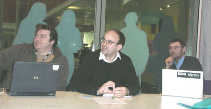 John O'Donovan, Tom Steinberg and Jem Stone