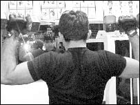 Gymnation - man working out