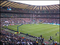 Inside Twickenham