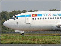 Boeing 737 da Itek Air