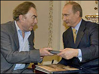 劳埃德-韦伯和普京