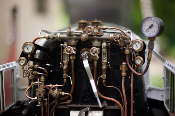 Модель игрушечного паровоза