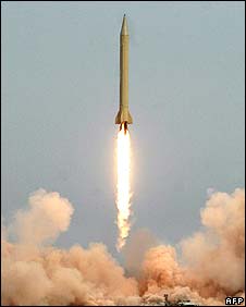 ایران کا میزائیل تجربہ