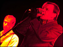 Mark E Smith of The Fall (photo by Joel Fildes)