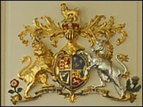Royal Crest in the States Chamber