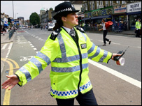 Londýnská policistka