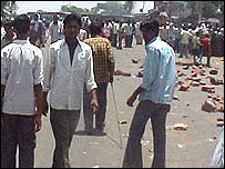 राजस्थान में हिंसा